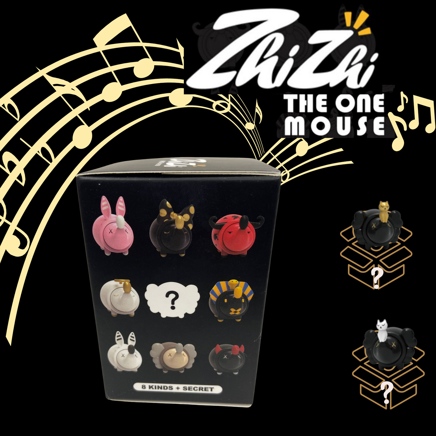 Blind Box: The Zhi Zhi Mouse (1 Box)